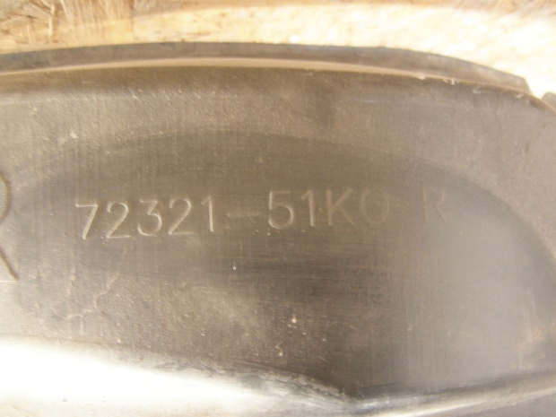 фото №4, Splash agila ii подкрылок правое оригинал