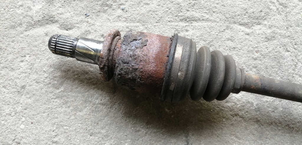 фото №3, Subaru legacy iv 2.5 b приводной вал левый задняя автоматическая коробка передач