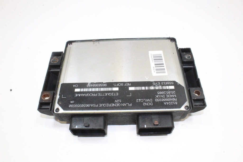 фото №4, Бортовой компьютер двигателя ecu citroën berlingo фургон b9 r04080035b 2008