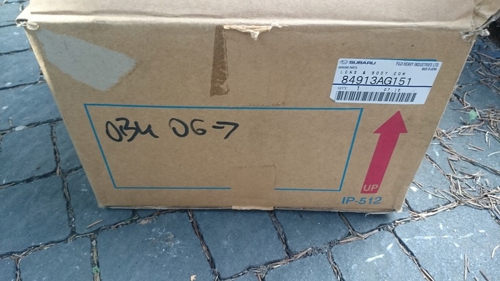 фото №2, Mps лампа задня subaru outback 06- lift legacy combi