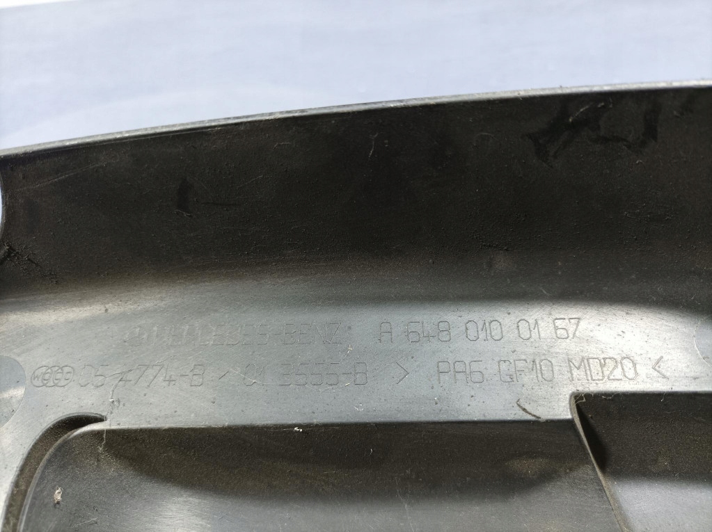 S klasa w220 рестайлінг  3.2 cdi 204 km накладка верхній двигуна a6480100467 Зі Шроту