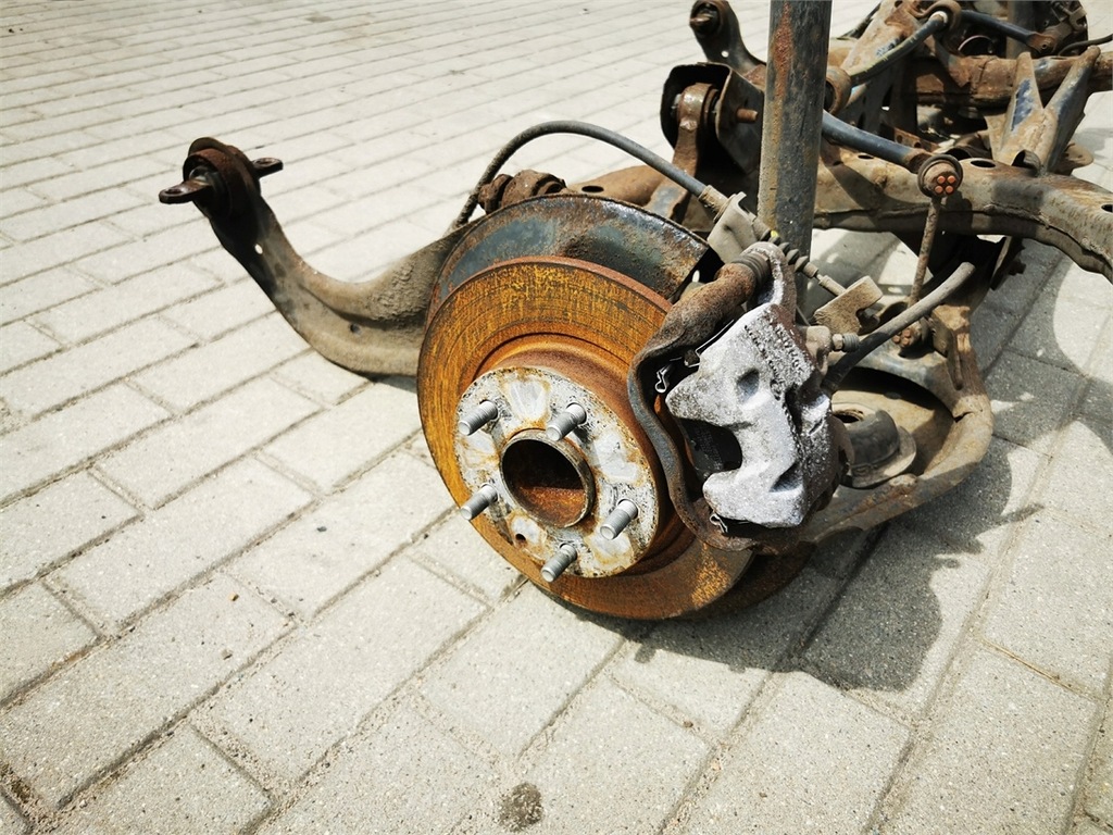 фото №5, Mazda 3 bm hb 13-16 балка подвеска задняя комплектная демонтаж