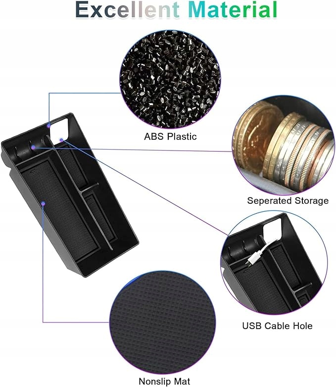 фото №7, Бардачок w подлокотнике автомобильный do ford mustang mach e