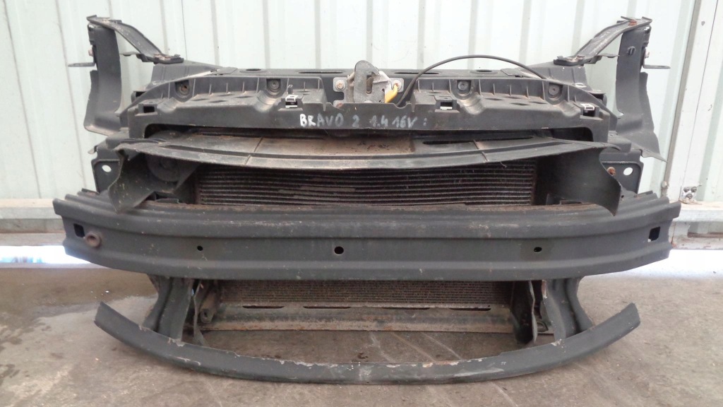 фото №1, Pas передний радиатор вентилятор fiat bravo 2 ii 1.4 16v 2007-2014r.