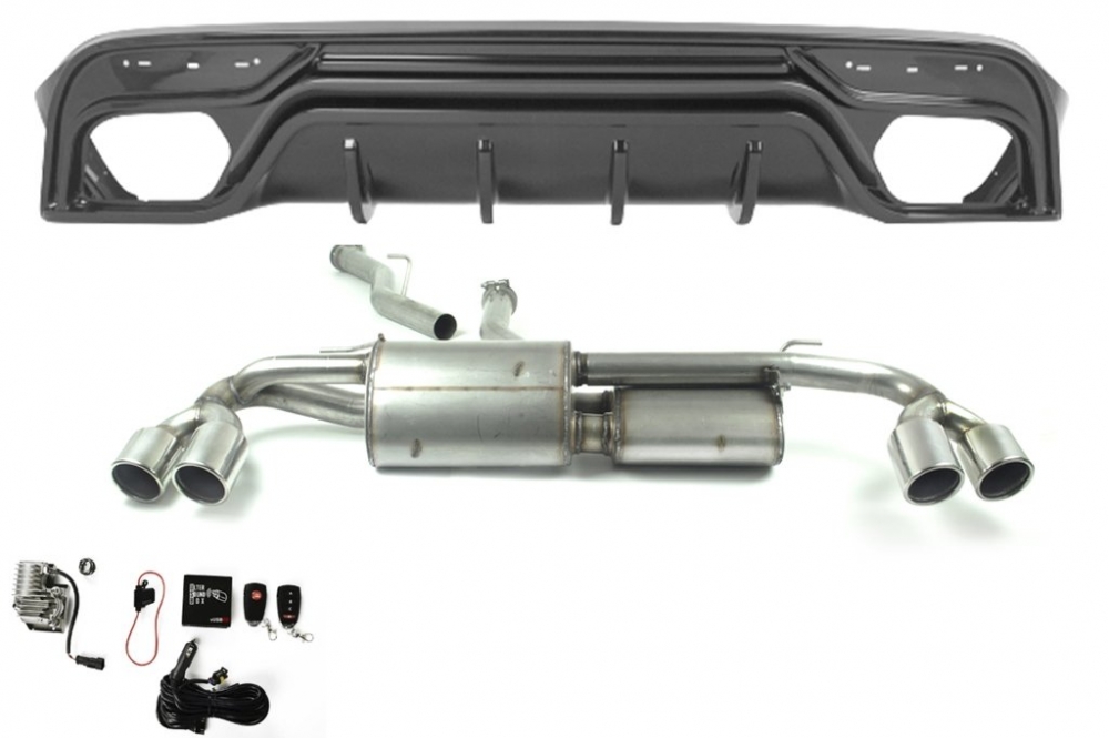 Купити Гасник спортивний alfa romeo stelvio 2.0t ulter