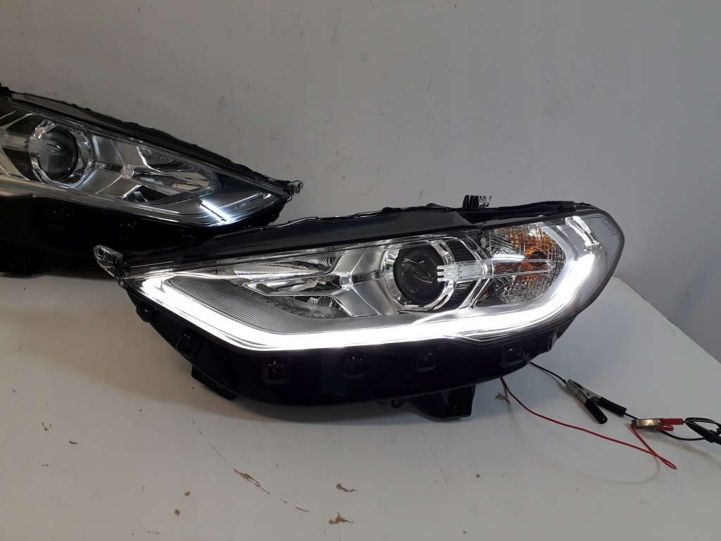 фото №14, 2x лампа передняя комплект , нижний led ford fusion lift po 2017- 19- usa mk5