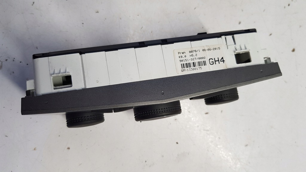 фото №11, Панель кондиционера opel astra h 13308175