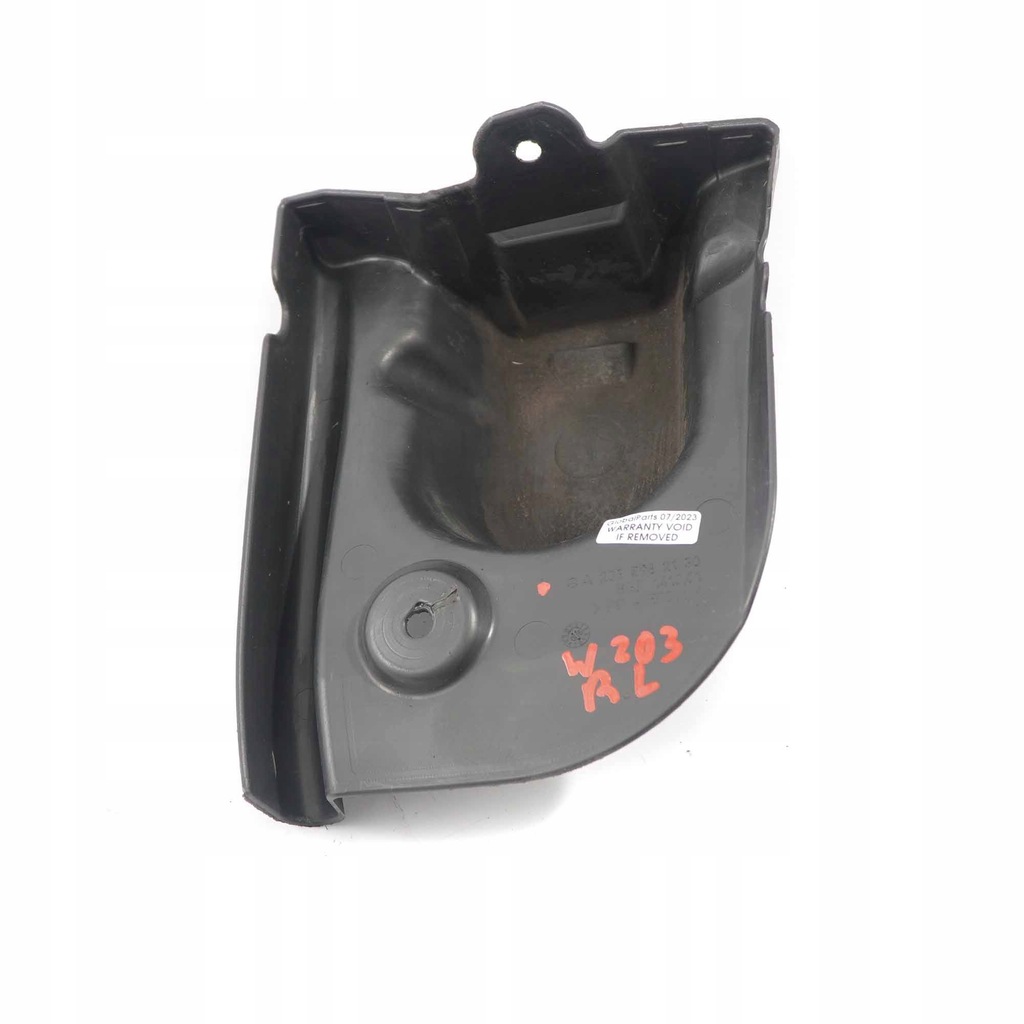 фото №10, Mercedes w203 c209 защита бампера левый задняя