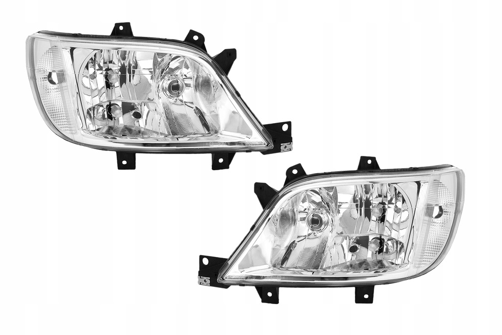 фото №12, Лампа mercedes sprinter 01.03- фара лівий