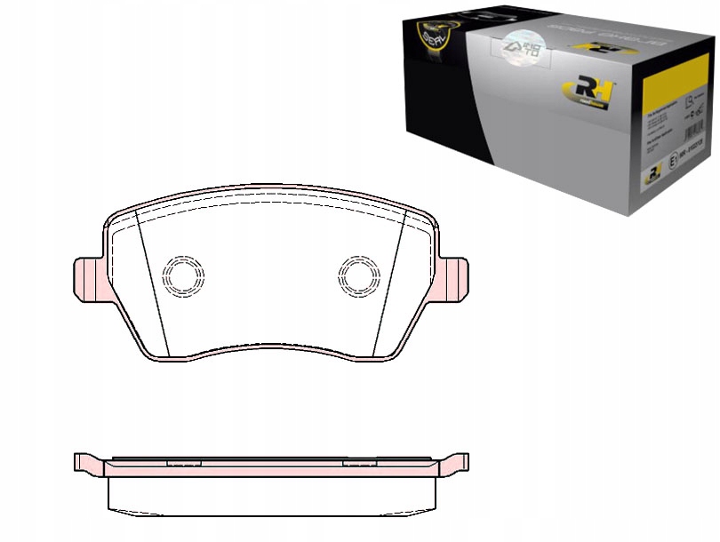 фото №1, Roadhouse гальмівні колодки гальмівні dacia dokker 1.5 dci