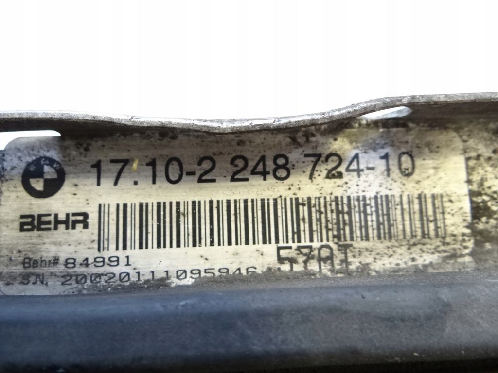 фото №6, Bmw x5 e53 3.0d радіатор wody