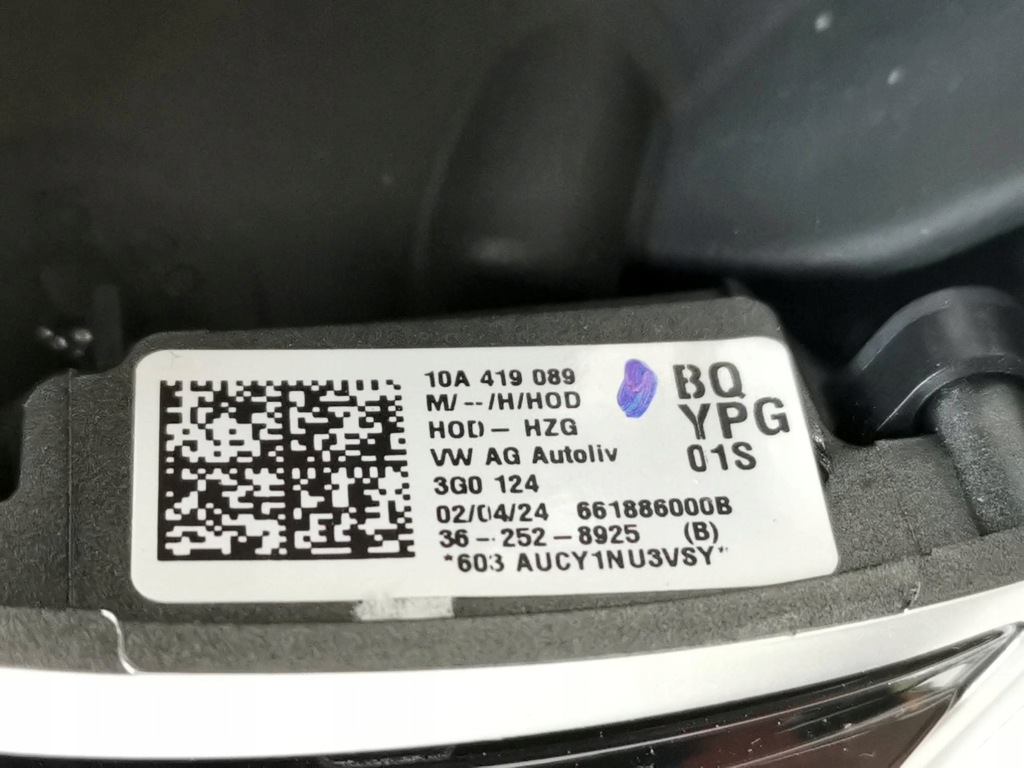 фото №12, Воздуховод vw id.4 id4 мультифункция кожа 10a419089bq nowa org