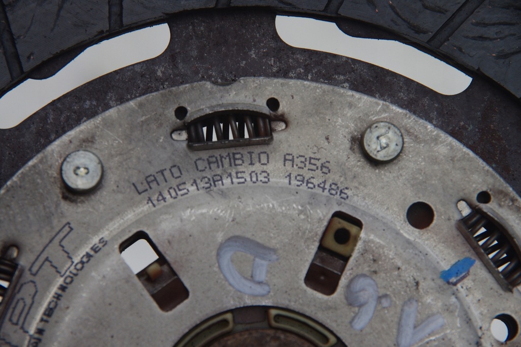 фото №3, Зчеплення диск притиск fiat doblo ii 1.6 d