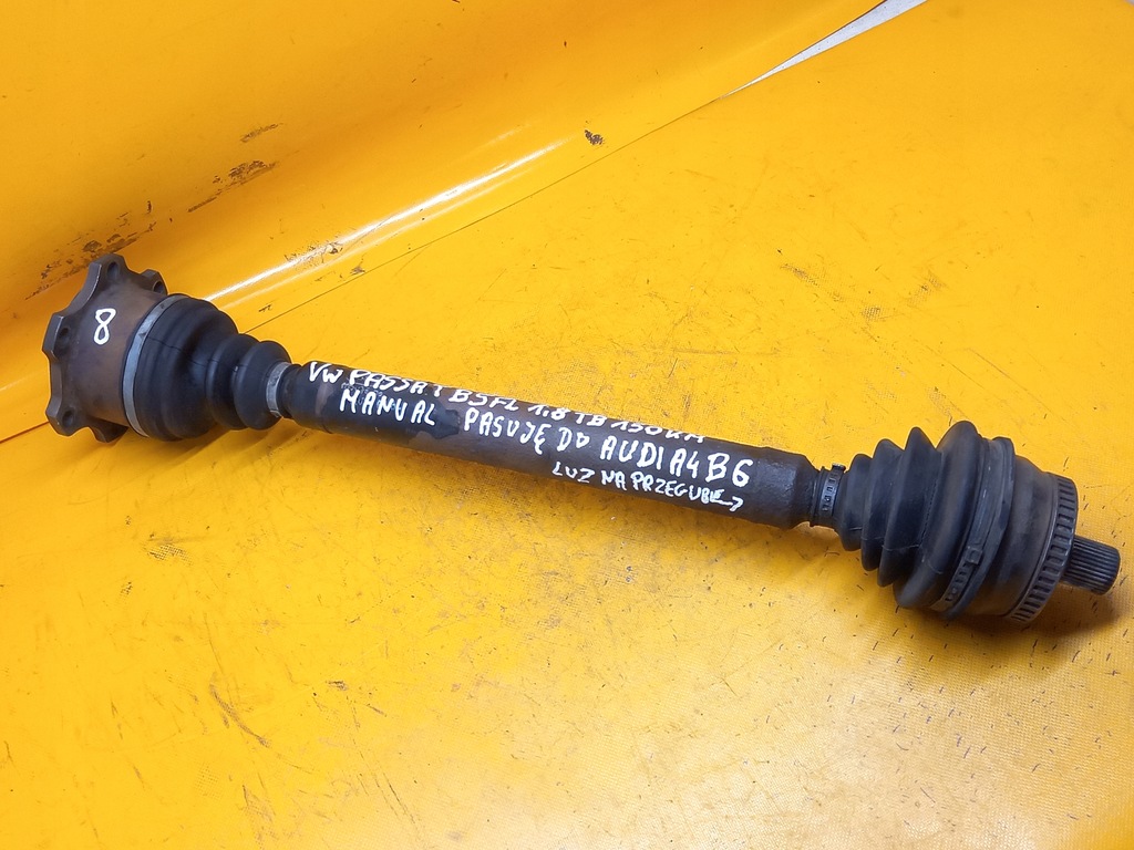 фото №9, Приводной вал audi a4 b6 1,8tb 01-05r 150km механическая коробка передач
