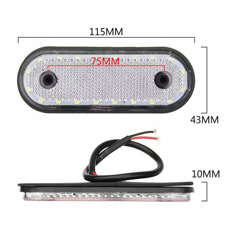 фото №12, Эвакуатор pomoc прицеп полуприцеп лампа габаритный фонарь led