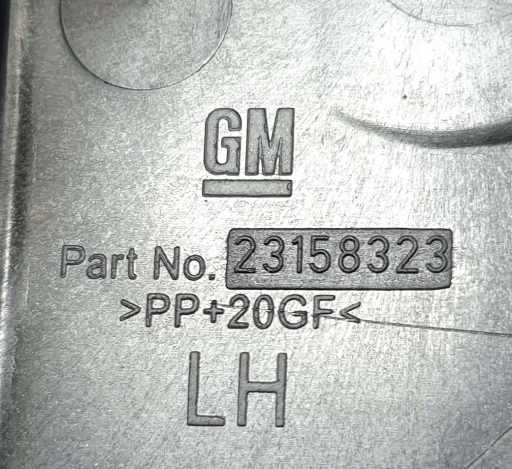 фото №10, Кронштейн бампера перед l оригінальний номер opel 23158323 do insignia a 07.08-03.17