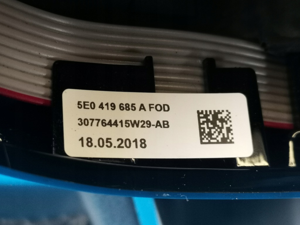 фото №12, Skoda karoq kar 2018r 1.0 tsi 85kw воздуховод многофункциональный 5e0419091bp