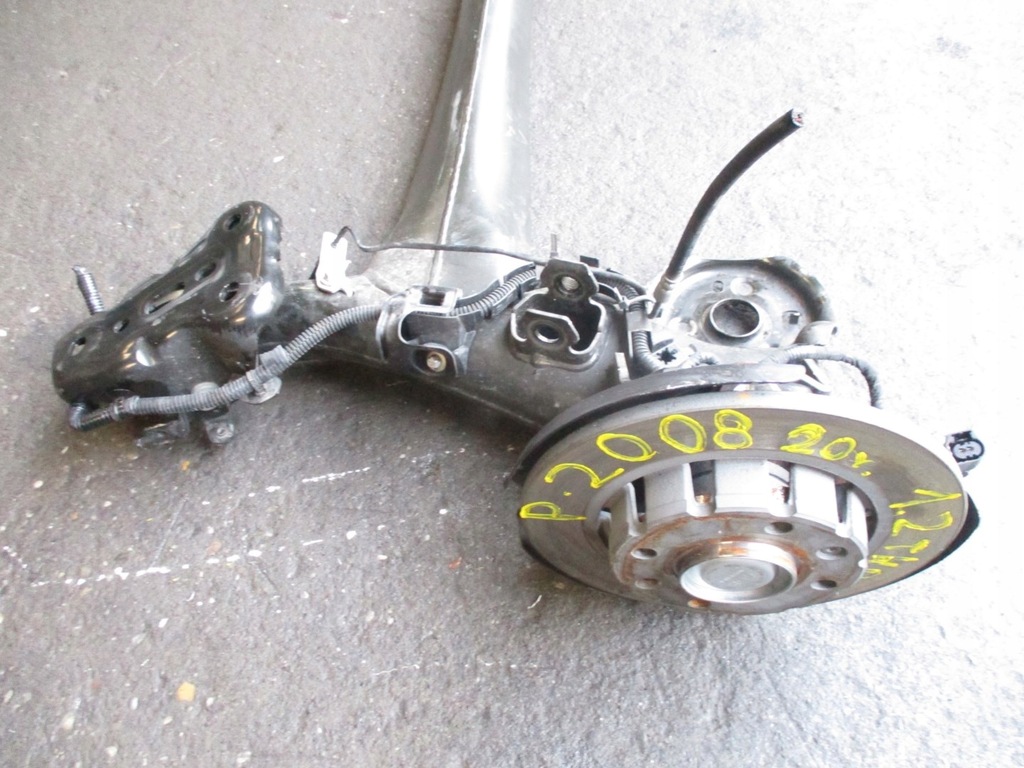 фото №4, Oś задня підвіска peugeot 2008 1,2thp 20r