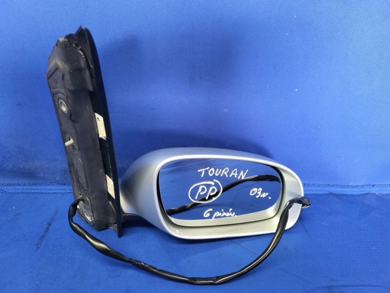 фото №1, Зеркало правое vw touran i 6pin