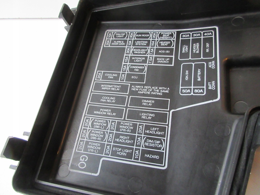 фото №7, Коробка предохранителей honda accord 2.0i rover 600