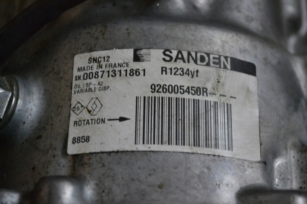 фото №15, Компрессор кондиционера renault clio v captur 1.3 t