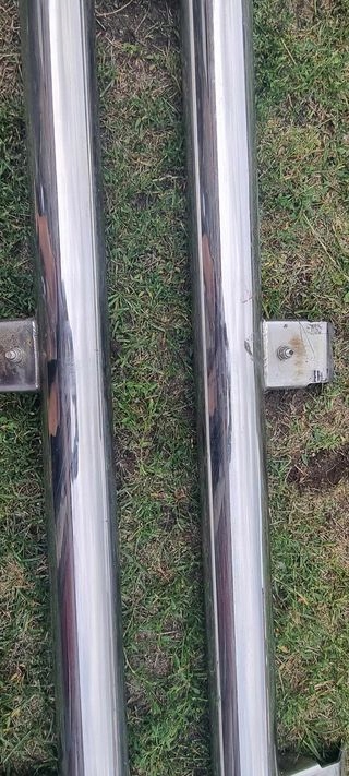 фото №7, Труби бічний хром поріг підніжка vw amarok