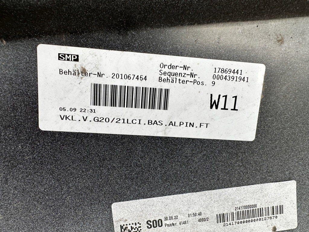 Bmw 3 g20 g21 рестайлінг  lci бампер перед передній Ціна