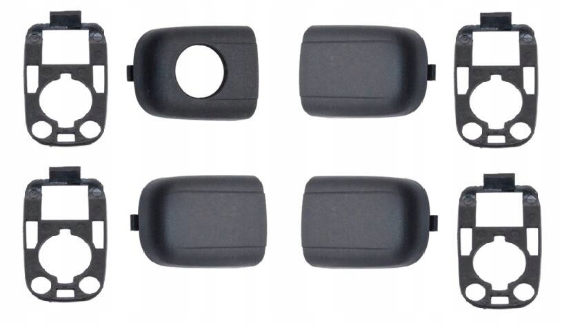 фото №1, Заглушка ручка замок дверь 4 szt do citroen c2 c3 02-09 c3 pluriel 03-10