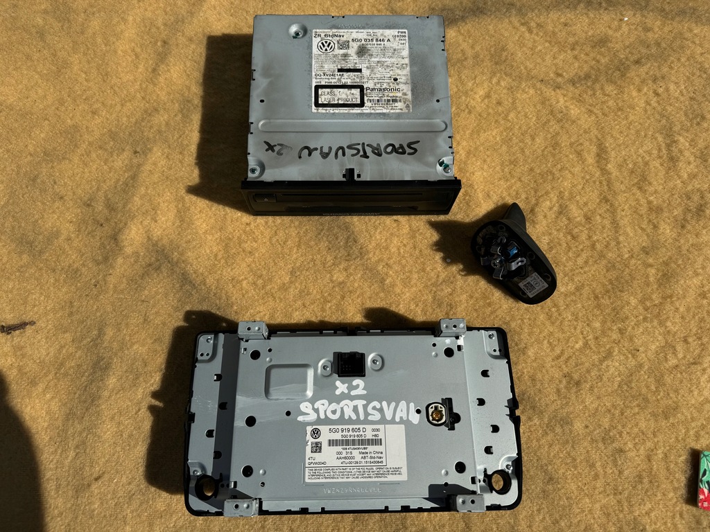 фото №10, Vw golf vii радио дисплей навигация считыватель карта мультимедиа 5g0035846a