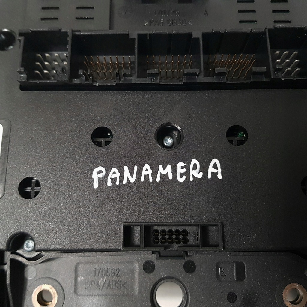фото №7, Панель середній перемикач обдув кондиціонера porsche panamera 970 i