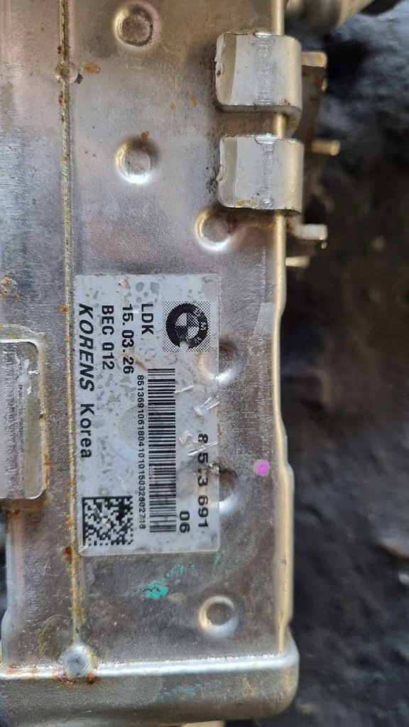 фото №10, Радиатор выхлопных газов egr bmw 3 f7 f10 f20 f30 2.0d 3.0