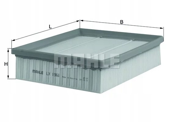 фото №2, Knecht lx 1968 фільтр повітря opel