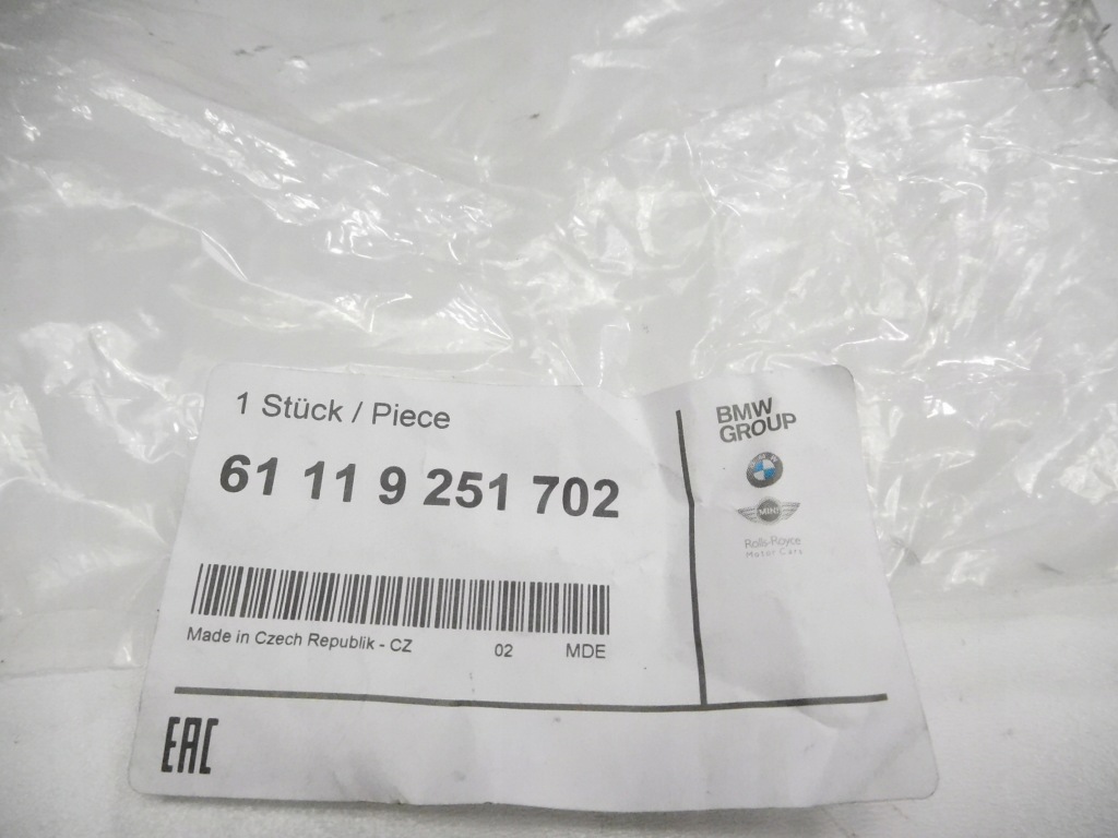 фото №8, Bmw оригинальный номер 9251702, 61119251702