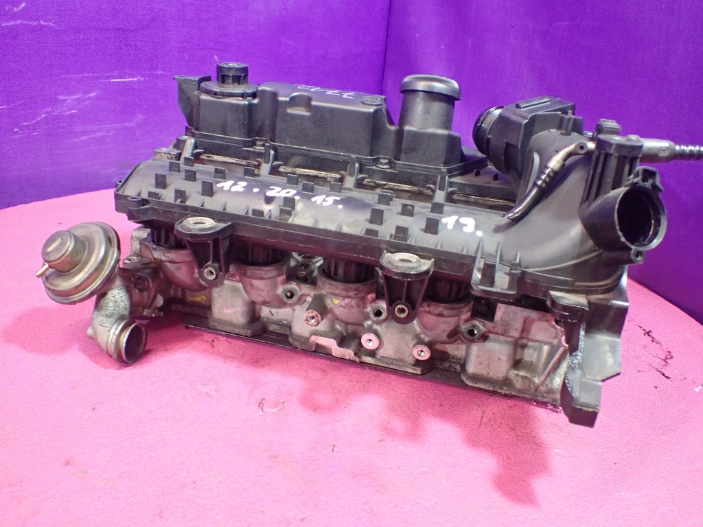 фото №4, Peugeot 206 1,4hdi 8hz головка крышка c0849830