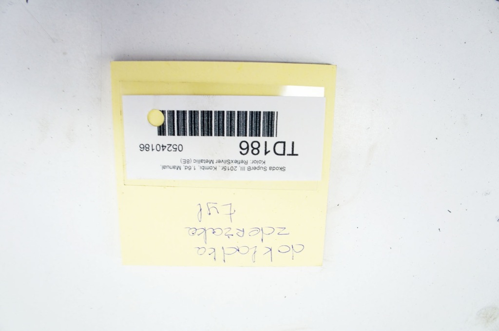 Td186 skoda superb iii накладка бампера задняя 3v5807521 kombi с Разборки