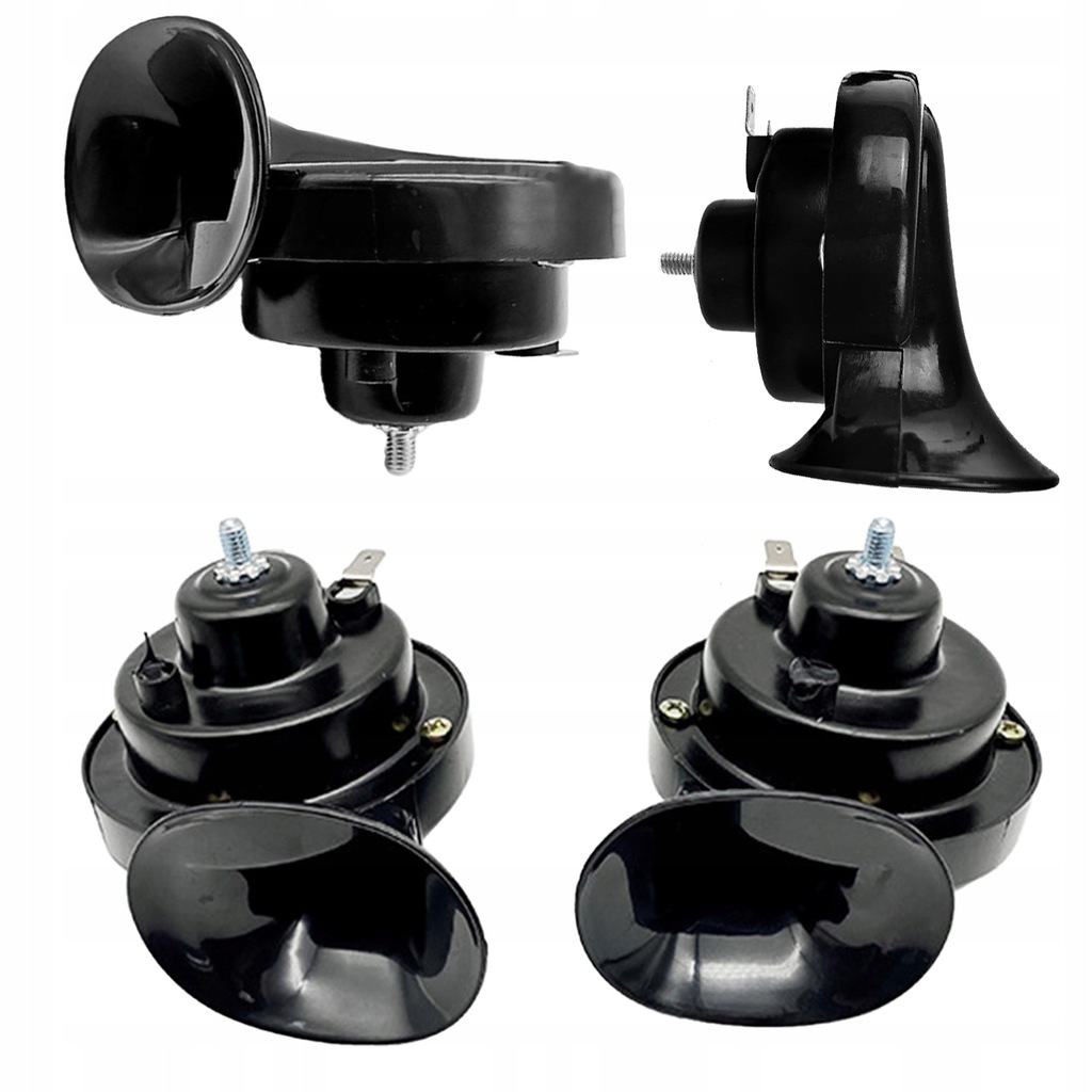 фото №8, 2x міцний клаксон 12v черв'як сигнал звуковий do автомобіля motocykla сигнал