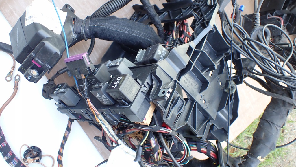 фото №5, Vw jetta 5c электропроводка консоли салона двигателя 2.0