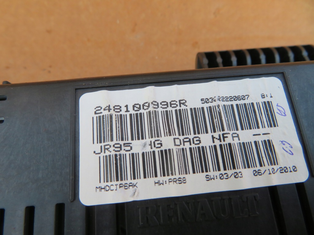фото №10, Renault scenic 3 iii лічильник прилади дисплей 248100996r
