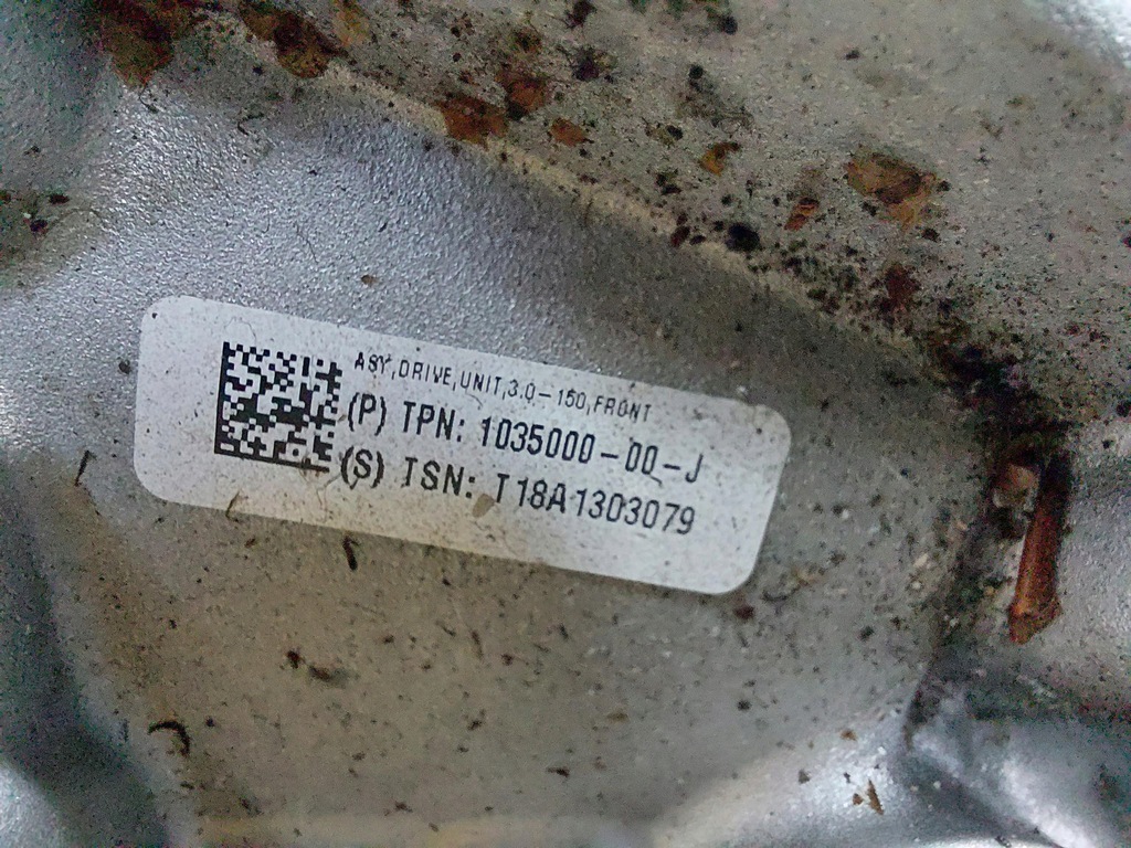 фото №8, Tesla model s lift двигун електричний привід перед передній 1035000-00-j