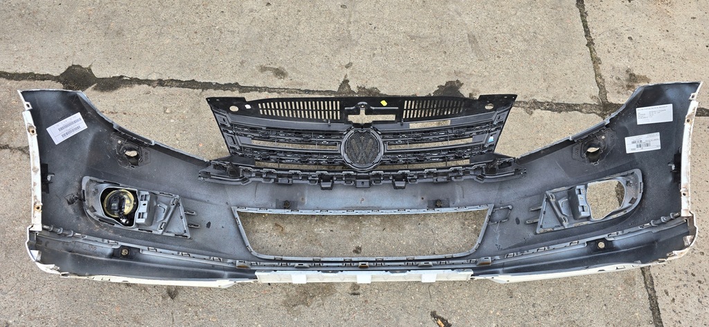 фото №13, Бампер решётка радиатора vw tiguan r-line lift 5n0