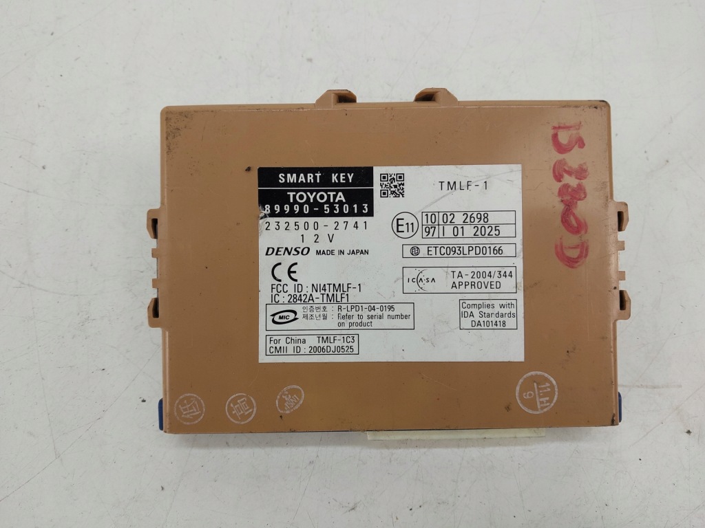 Купить Модуль smart key 89990-53013 lexus is 2 2.2 d