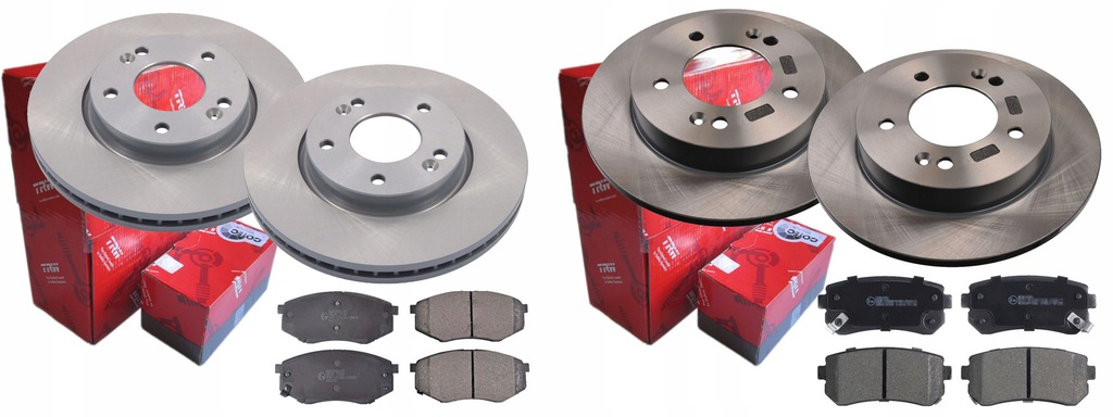 фото №1, Гальмівні диски гальмівні колодки p+t trw hyundai ix20