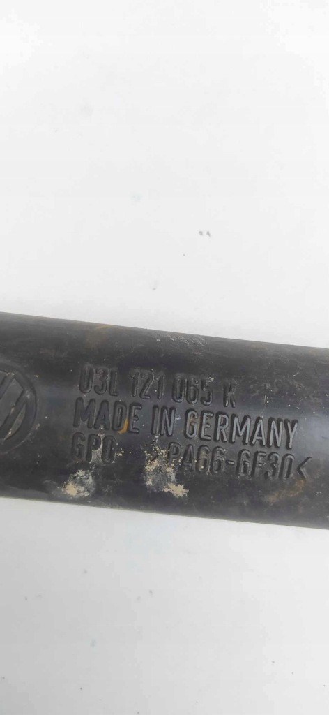 фото №2, Vw audi шланг труба wody оригинальный номер 03l121065k