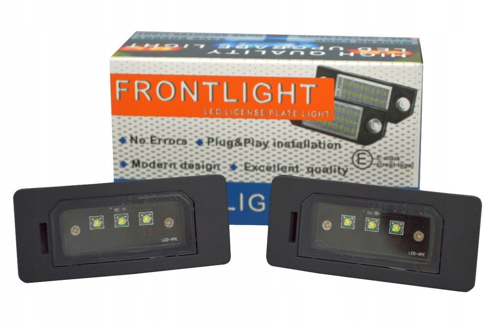 фото №1, Ліхтарі номерного знака rej led cree led bmw seria 1 e82 200