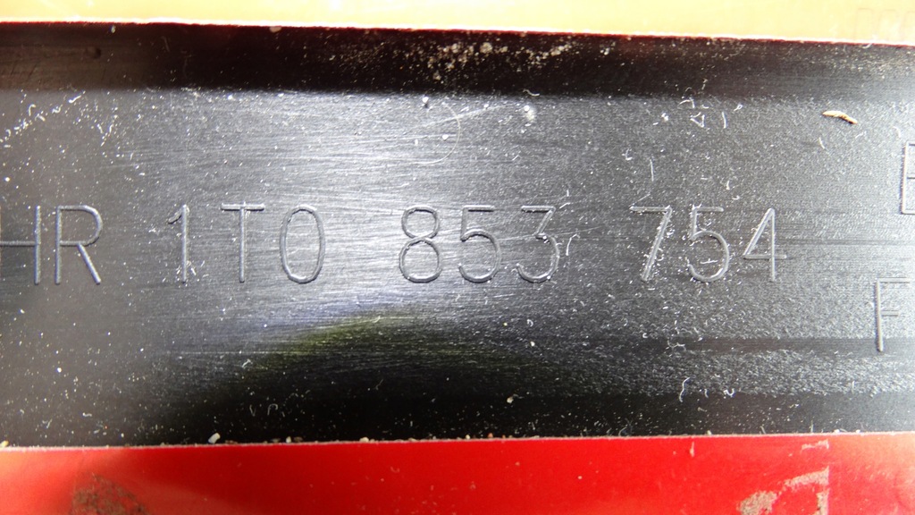 фото №8, Vw caddy iii 2015- молдинг двері розсувних права задня 2k5853536g 1t0853754