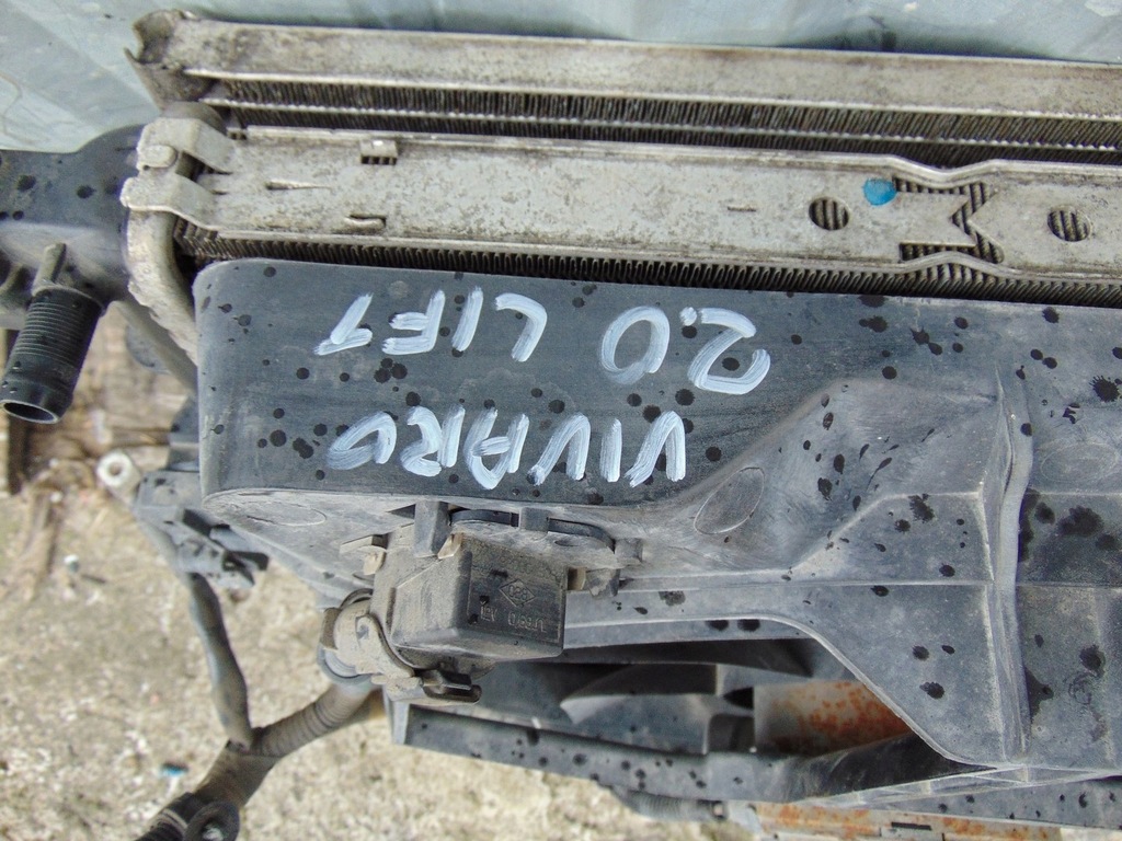 фото №16, Комплект радиатор вентилятор vivaro trafic 2.0 dci cdti