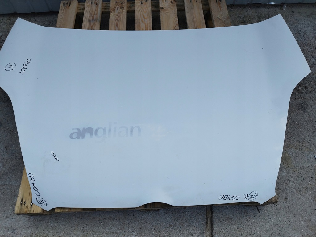 фото №7, Капот колір 249 bianco opel combo d 2011-2018 оригінальна