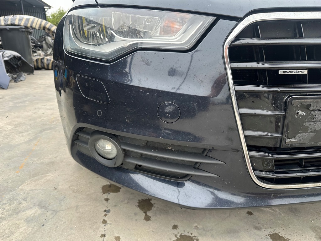 фото №7, Kompletny перед бампер капот крила лампа audi a6 c7 lx5r lubelskie