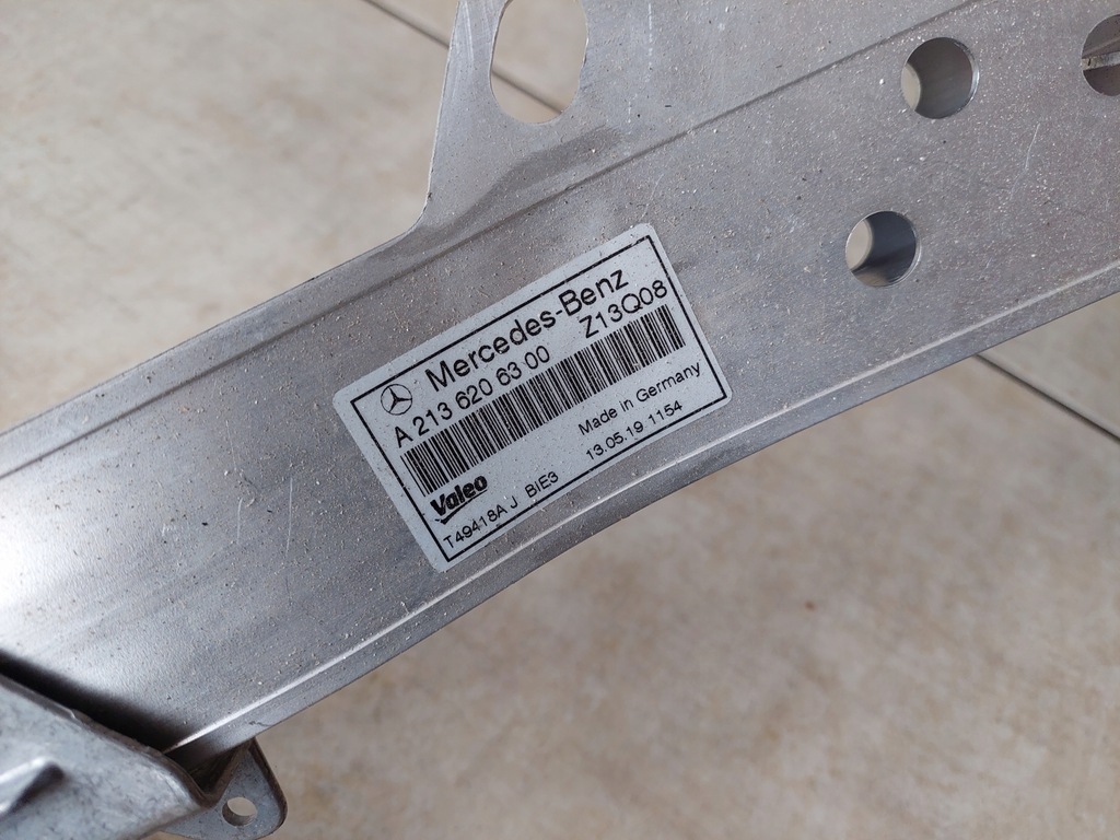 фото №5, Pas передний - панель фары поперечина - mercedes e klasa w213