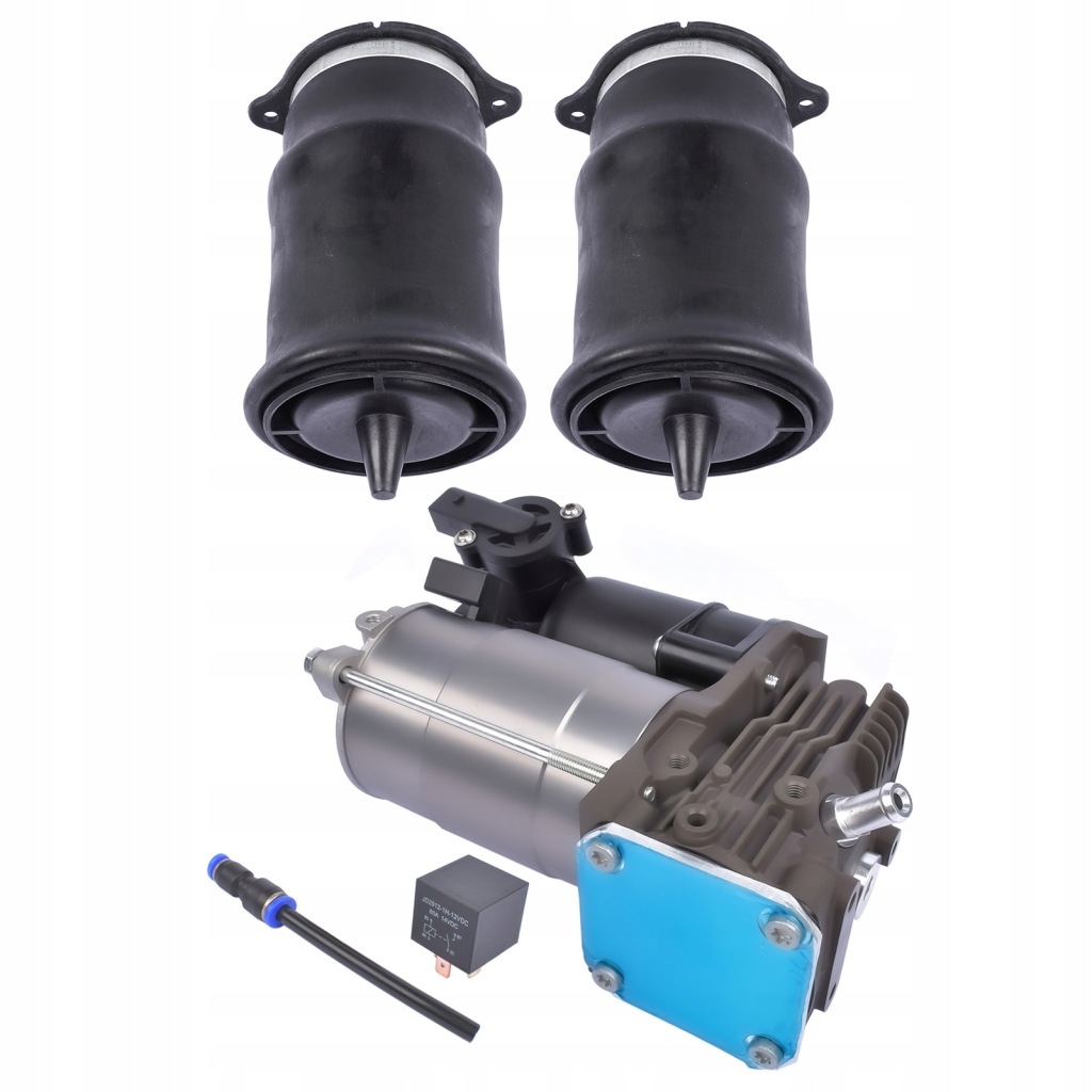 фото №9, 2 пружини підвіска пневматичний заднього 1 насос компресора do mercedes w639 vito